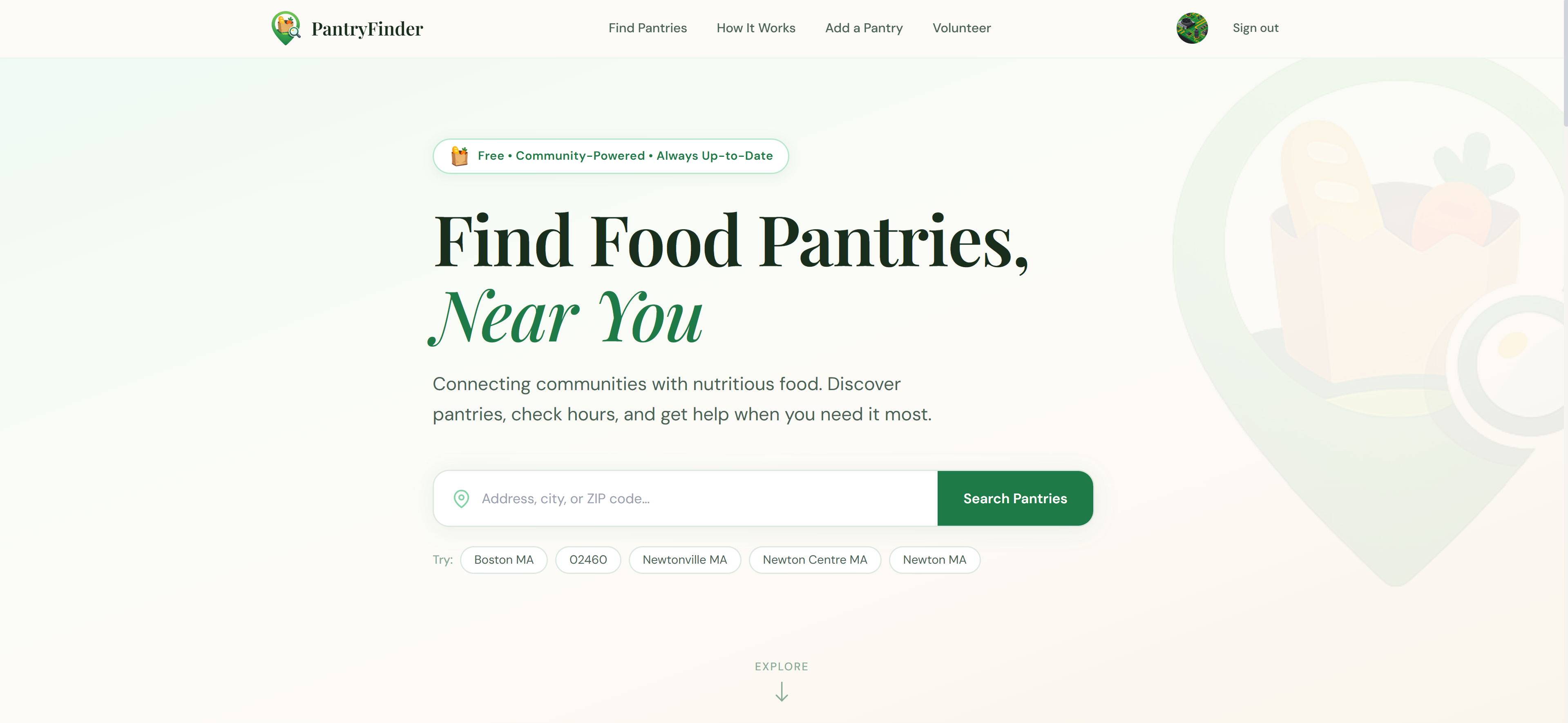 PantryFinder